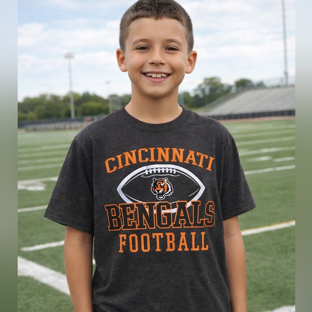 NFL Cincinnati Bengals Tee Boys Size L